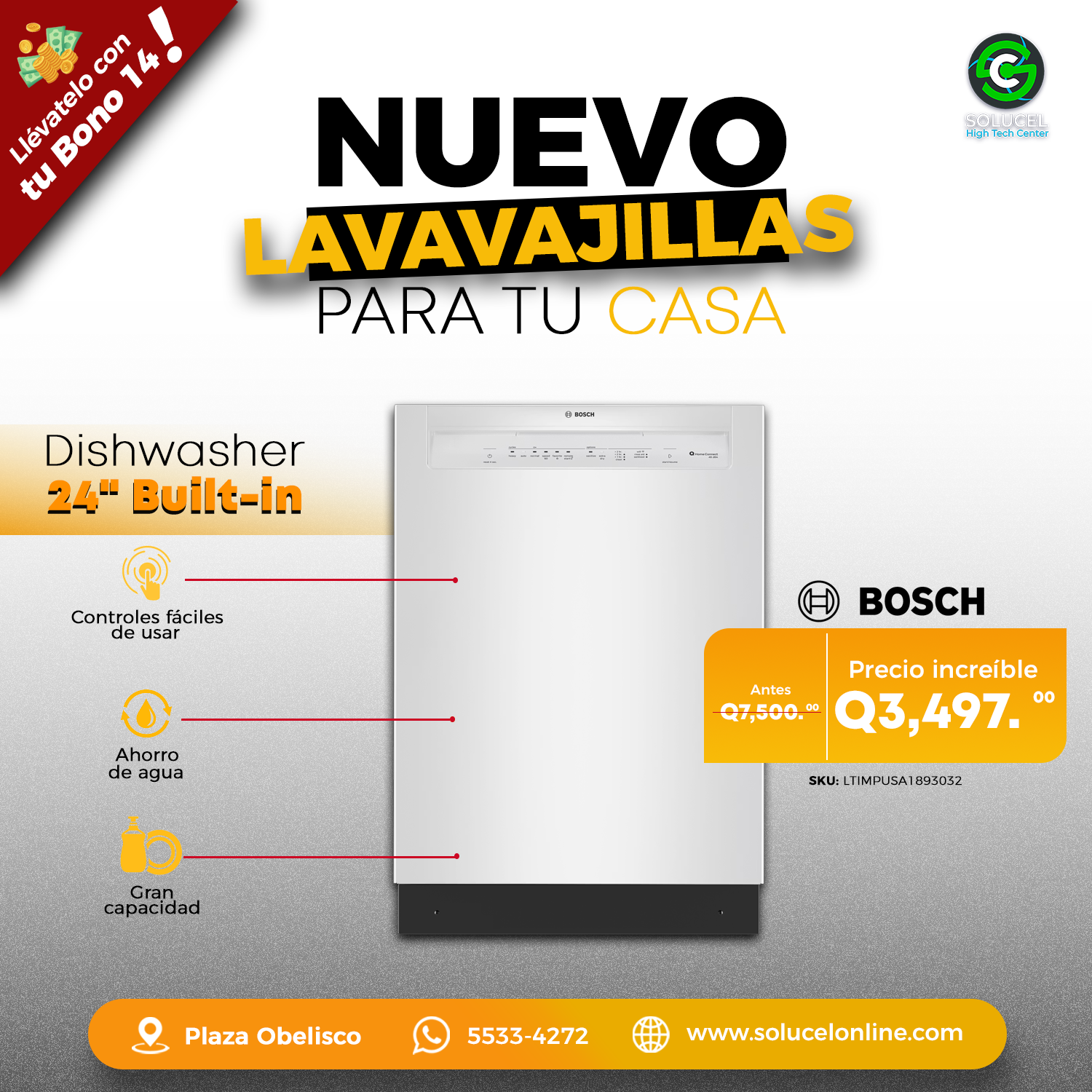 Dishwasher 24" Built-in