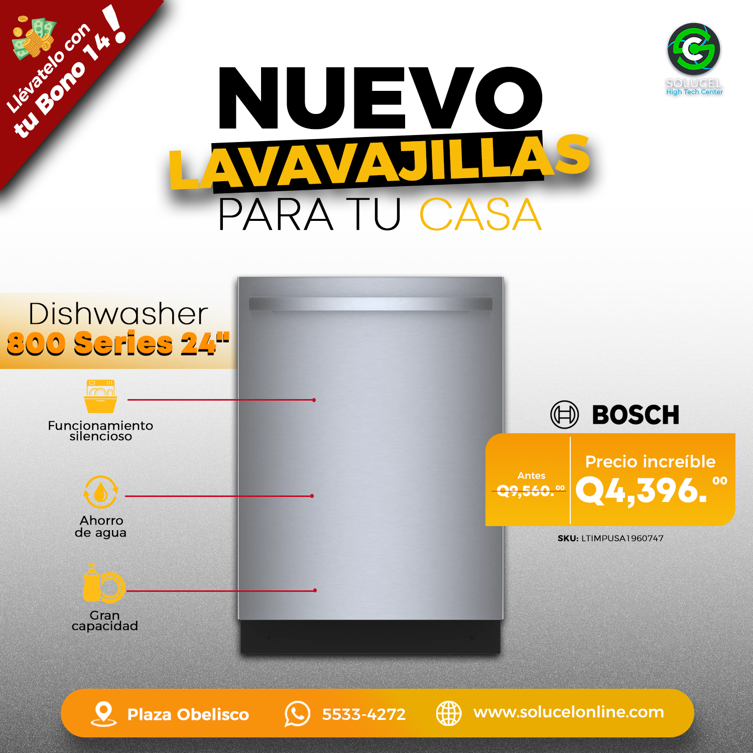Dishwasher 800 series 24"
