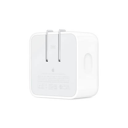 Adaptador de corriente compacto con dos puertos USB-C de 35W